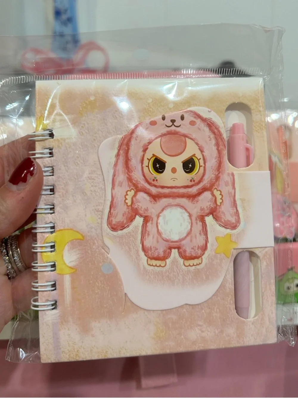 Baby Three Collectible Surprise Toy Set - Mystery Ball and Notebook with Pen - Picture 3 of 7